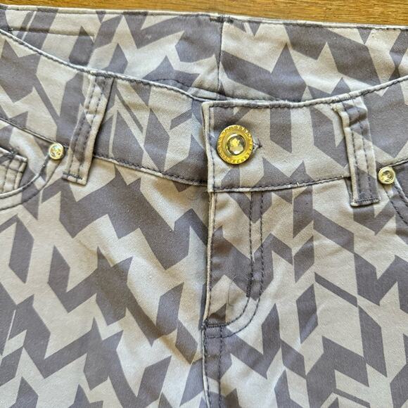 Only You lavender patterned low rise leggings pants juniors size 5/6
 b16 - Picture 3 of 5